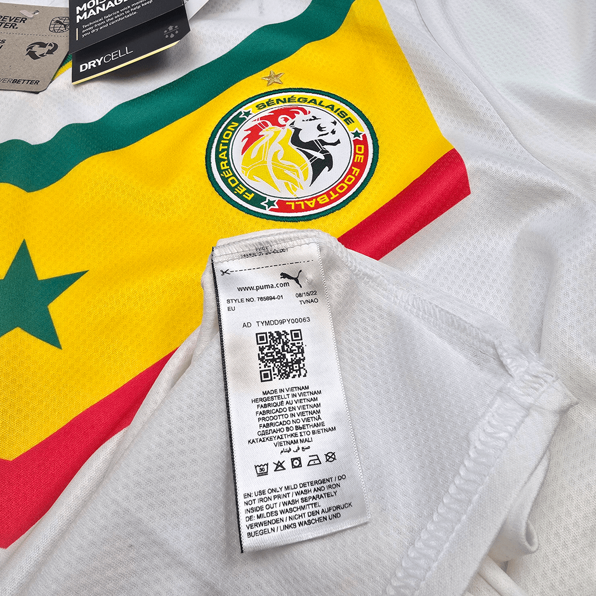 2022/23 Senegal Home Football Shirt (M) Puma - Football Finery - FF304226