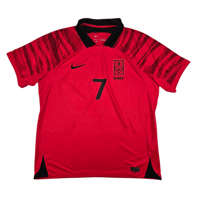 2022/23 South Korea Home Football Shirt (XL) Nike 7 H.M.Son - Football Finery - FF302860