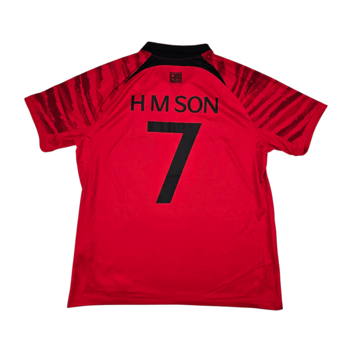 2022/23 South Korea Home Football Shirt (XL) Nike 7 H.M.Son - Football Finery - FF302860
