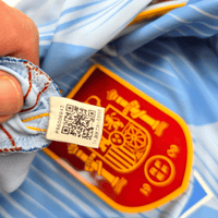 2022/23 Spain Away Football Shirt (S) Adidas 5 Sergio (Busquets) - Football Finery - FF300942