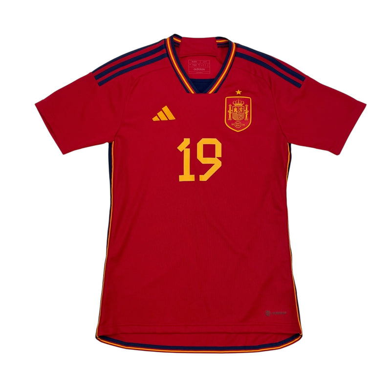 2022/23 Spain Home Football Shirt (S) Adidas 19 Lamine Yamal (BNWTs) - Football Finery - FF301705
