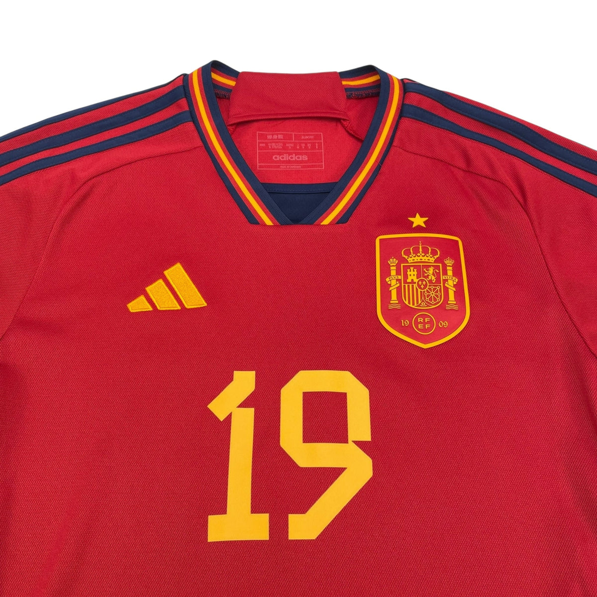 2022/23 Spain Home Football Shirt (S) Adidas 19 Lamine Yamal (BNWTs) - Football Finery - FF301705