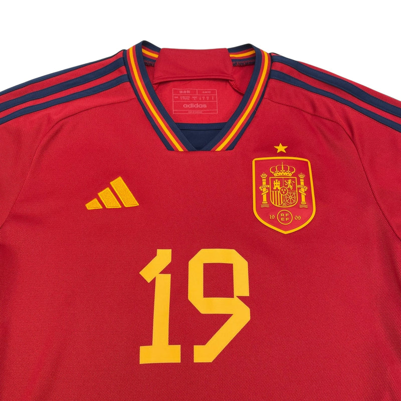 2022/23 Spain Home Football Shirt (S) Adidas 19 Lamine Yamal (BNWTs) - Football Finery - FF301705
