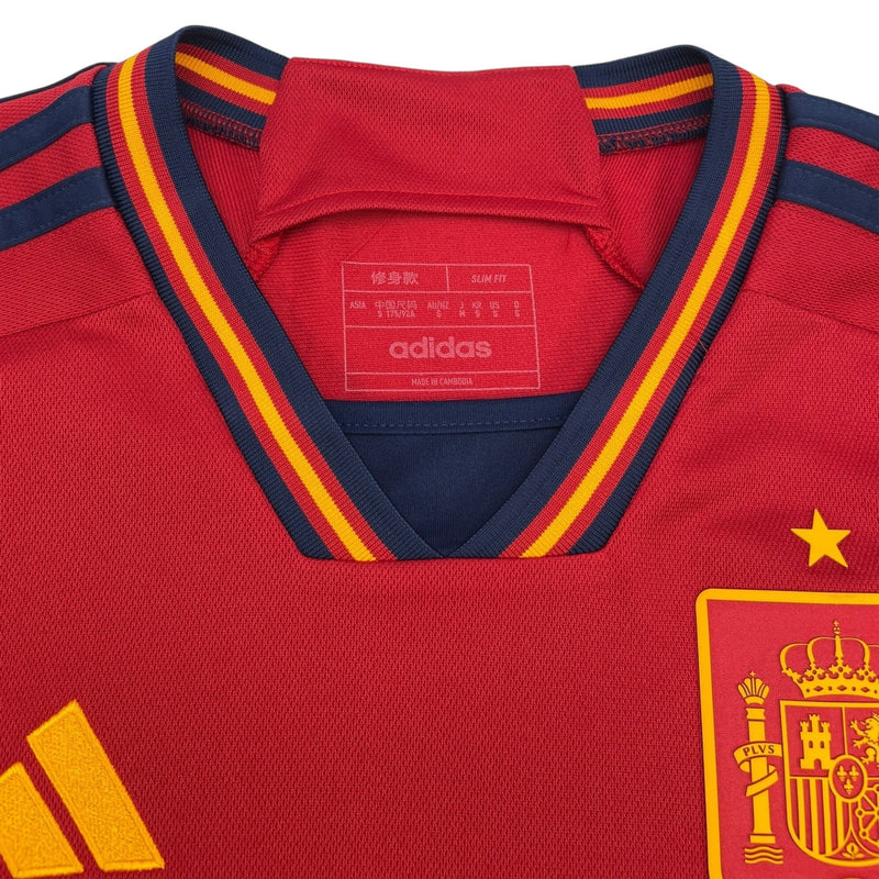 2022/23 Spain Home Football Shirt (S) Adidas 19 Lamine Yamal (BNWTs) - Football Finery - FF301705