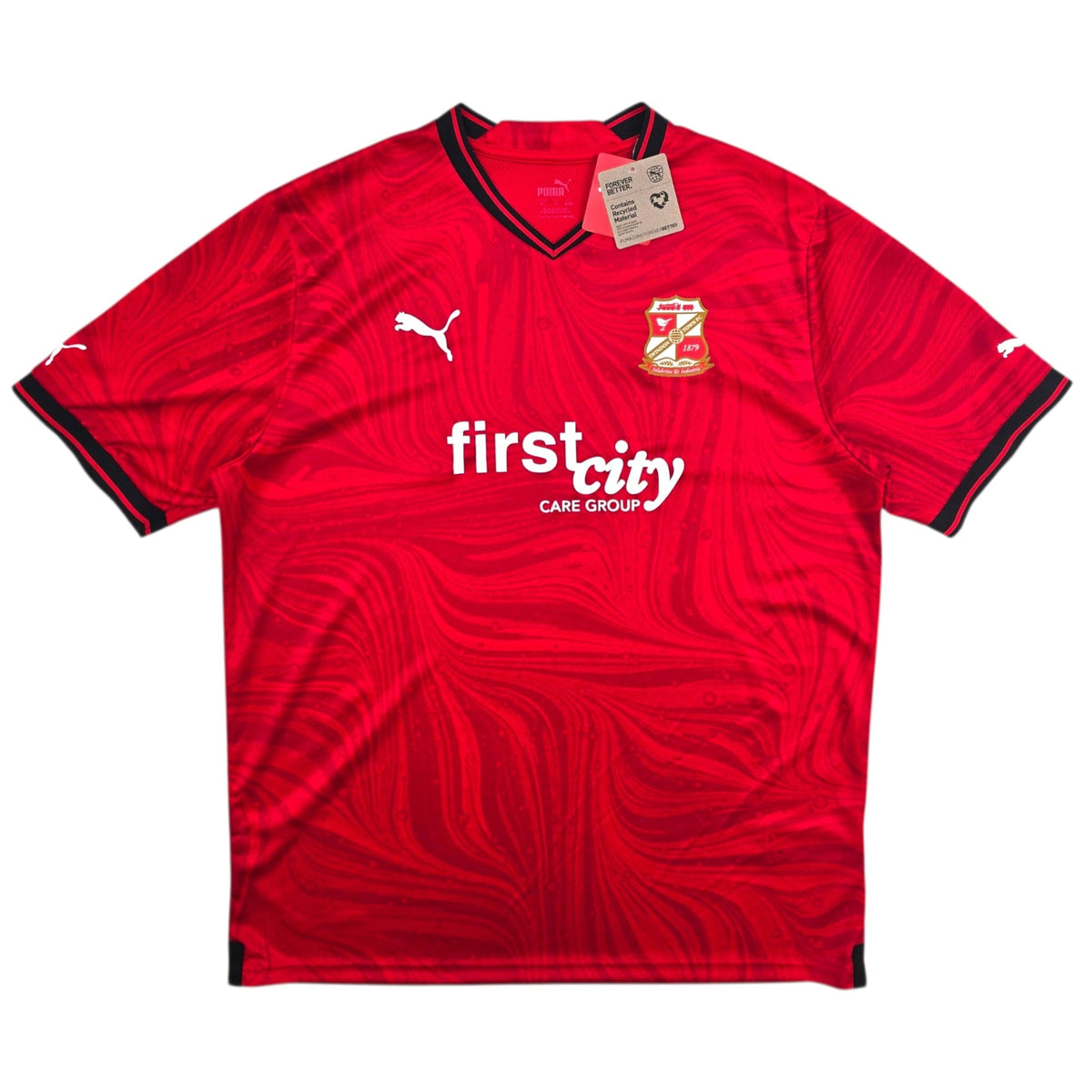 2022/23 Swindon Town Home Football Shirt Puma (BNWTs) - Football Finery - FF305971