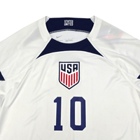2022/23 USA Home Football Shirt (L) Nike #10 Pulisic (BNWTs) - Football Finery - FF300166
