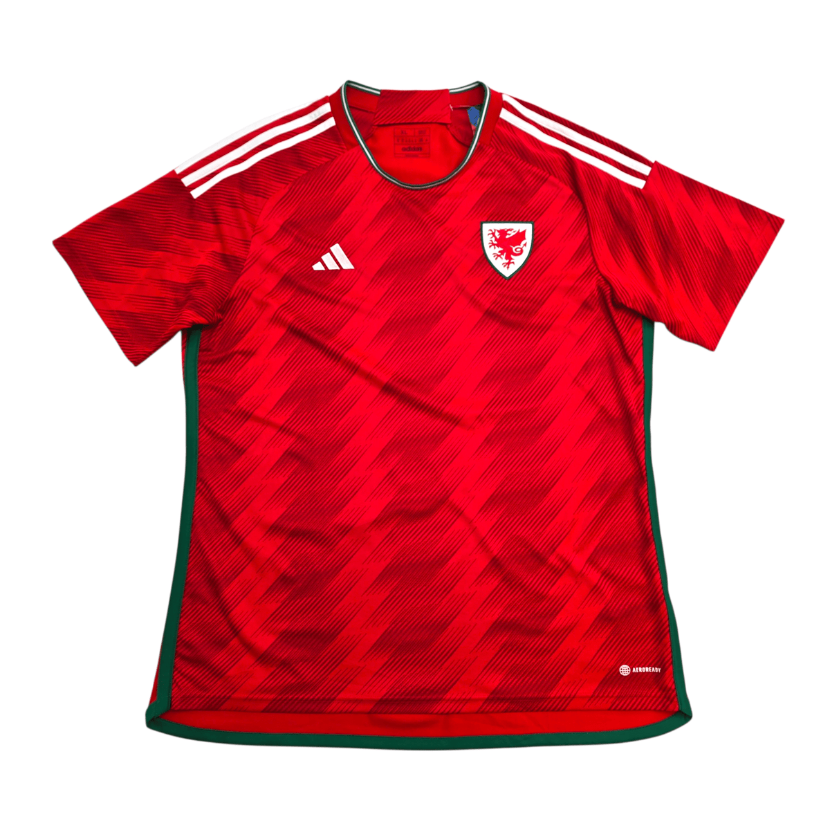 2022/23 Wales Home Football Shirt (XL) Adidas - Football Finery - FF303397