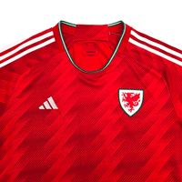 2022/23 Wales Home Football Shirt (XL) Adidas - Football Finery - FF303397