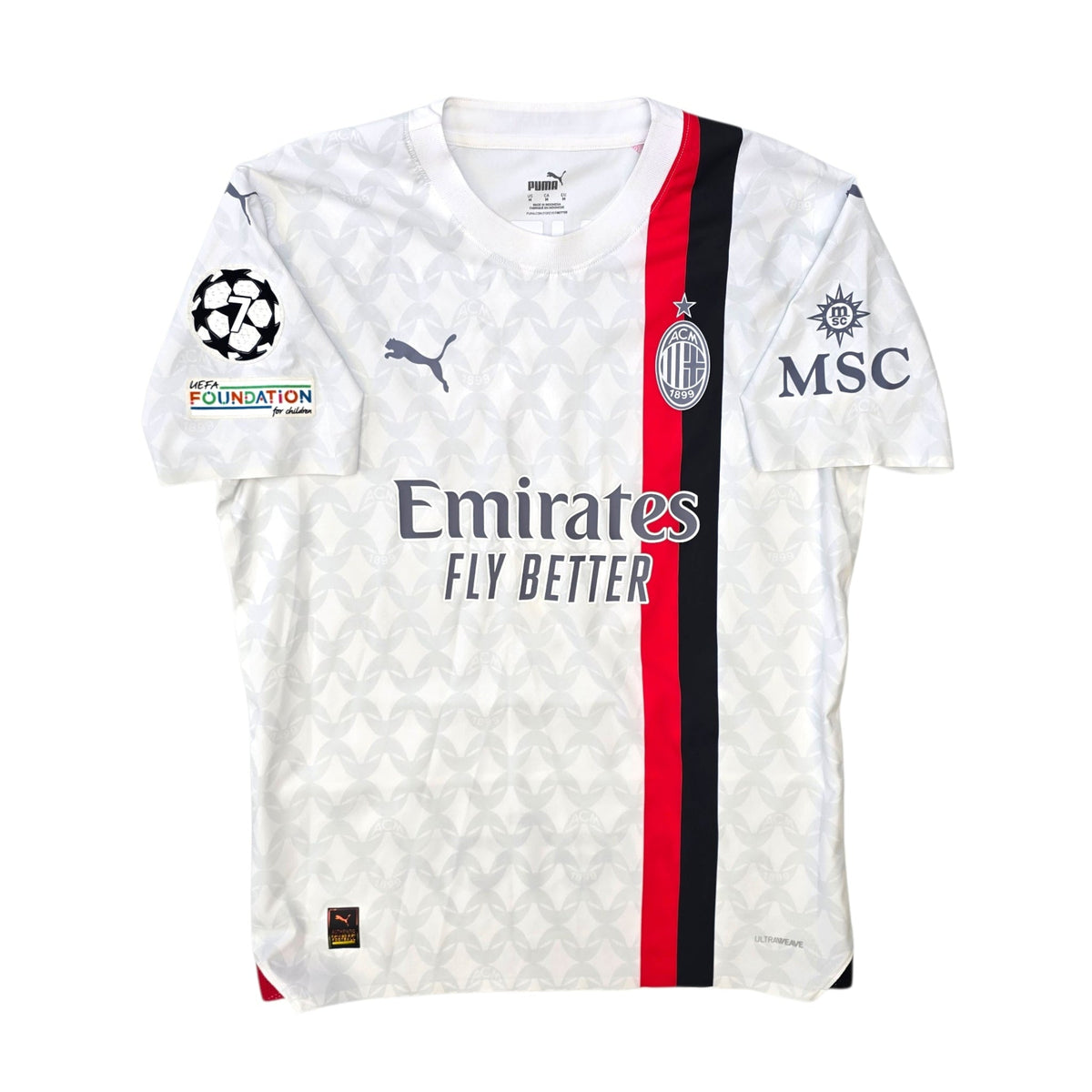 2023/24 AC Milan Away Football Shirt (M) Puma 19 Theo (Player Version) - Football Finery - FF306042