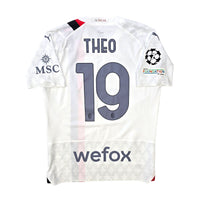 2023/24 AC Milan Away Football Shirt (M) Puma 19 Theo (Player Version) - Football Finery - FF306042