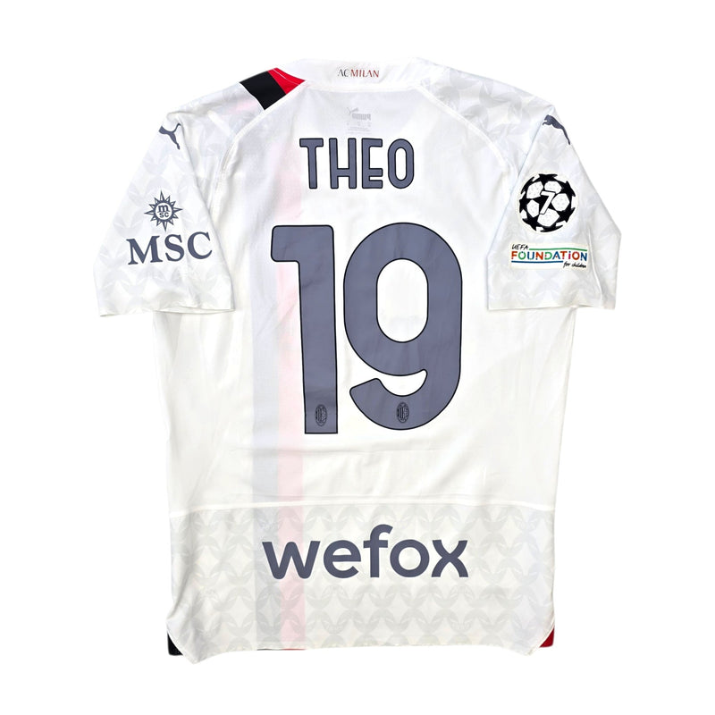 2023/24 AC Milan Away Football Shirt (M) Puma 19 Theo (Player Version) - Football Finery - FF306042
