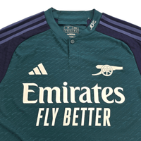 2023/24 Arsenal Third Football Shirt (M) Adidas 8 Odegaard (Player Version) - Football Finery - FF303706