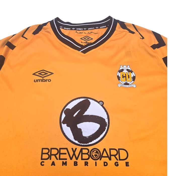 2023/24 Cambridge United Home Football Shirt (2XL) Umbro - Football Finery - FF303950