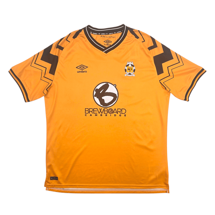 2023/24 Cambridge United Home Football Shirt (2XL) Umbro - Football Finery - FF303950
