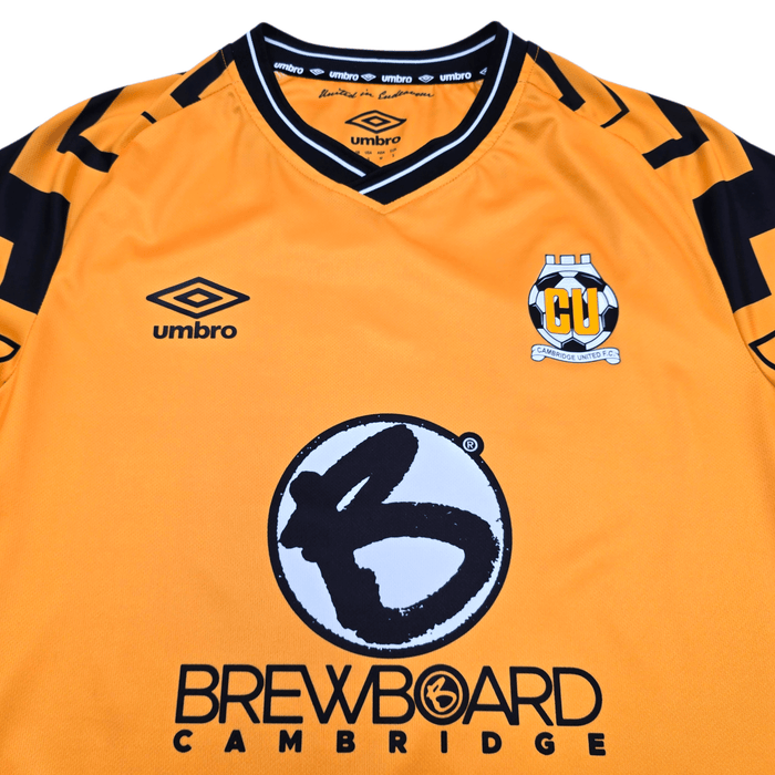 2023/24 Cambridge United Home Football Shirt (S) Umbro - Football Finery - FF303961
