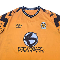 2023/24 Cambridge United Home Football Shirt (XL) Umbro - Football Finery - FF306265