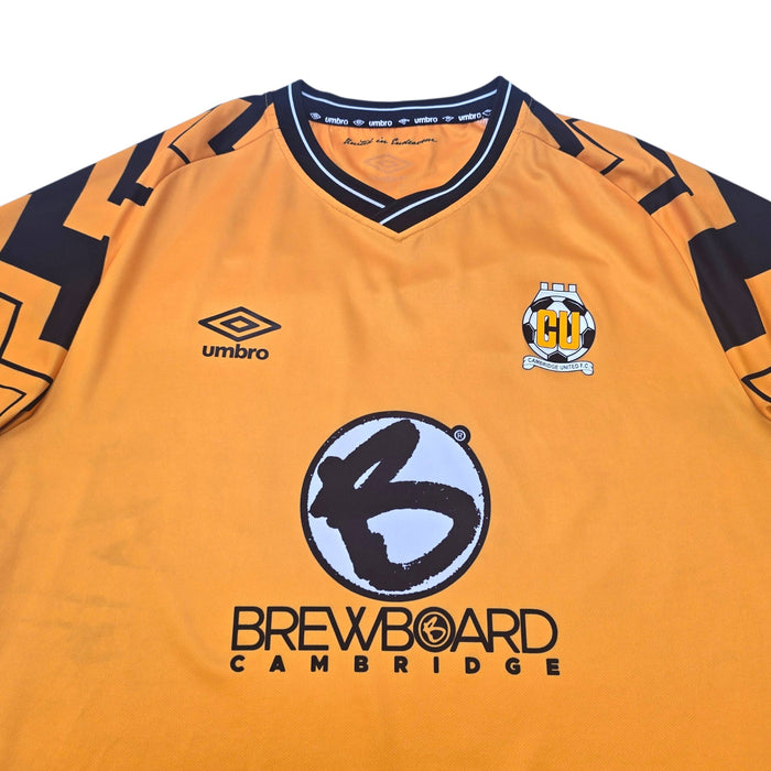 2023/24 Cambridge United Home Football Shirt (XL) Umbro - Football Finery - FF306265