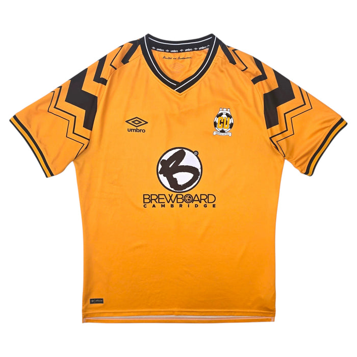 2023/24 Cambridge United Home Football Shirt (XL) Umbro - Football Finery - FF306265