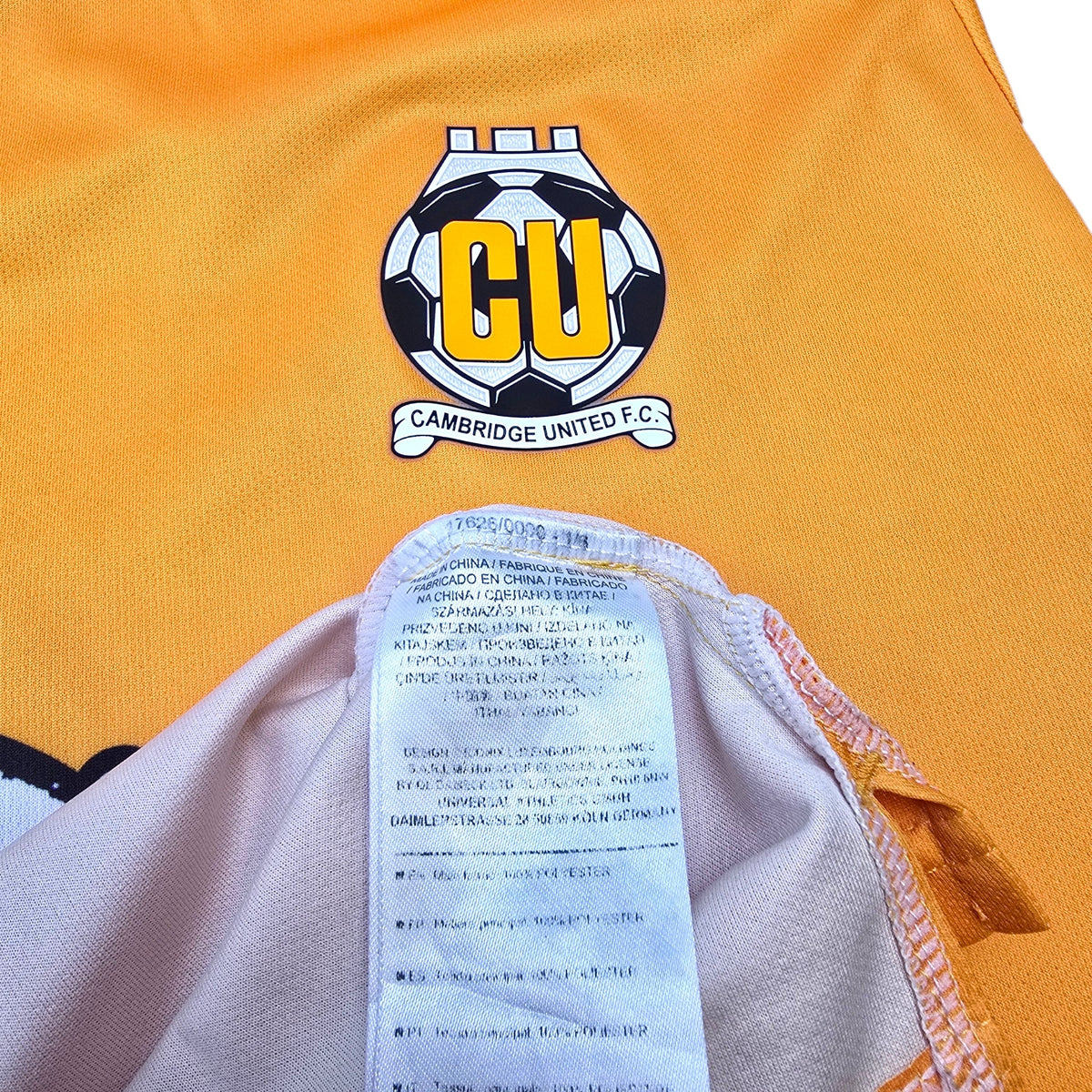 2023/24 Cambridge United Home Football Shirt (XL) Umbro - Football Finery - FF306265