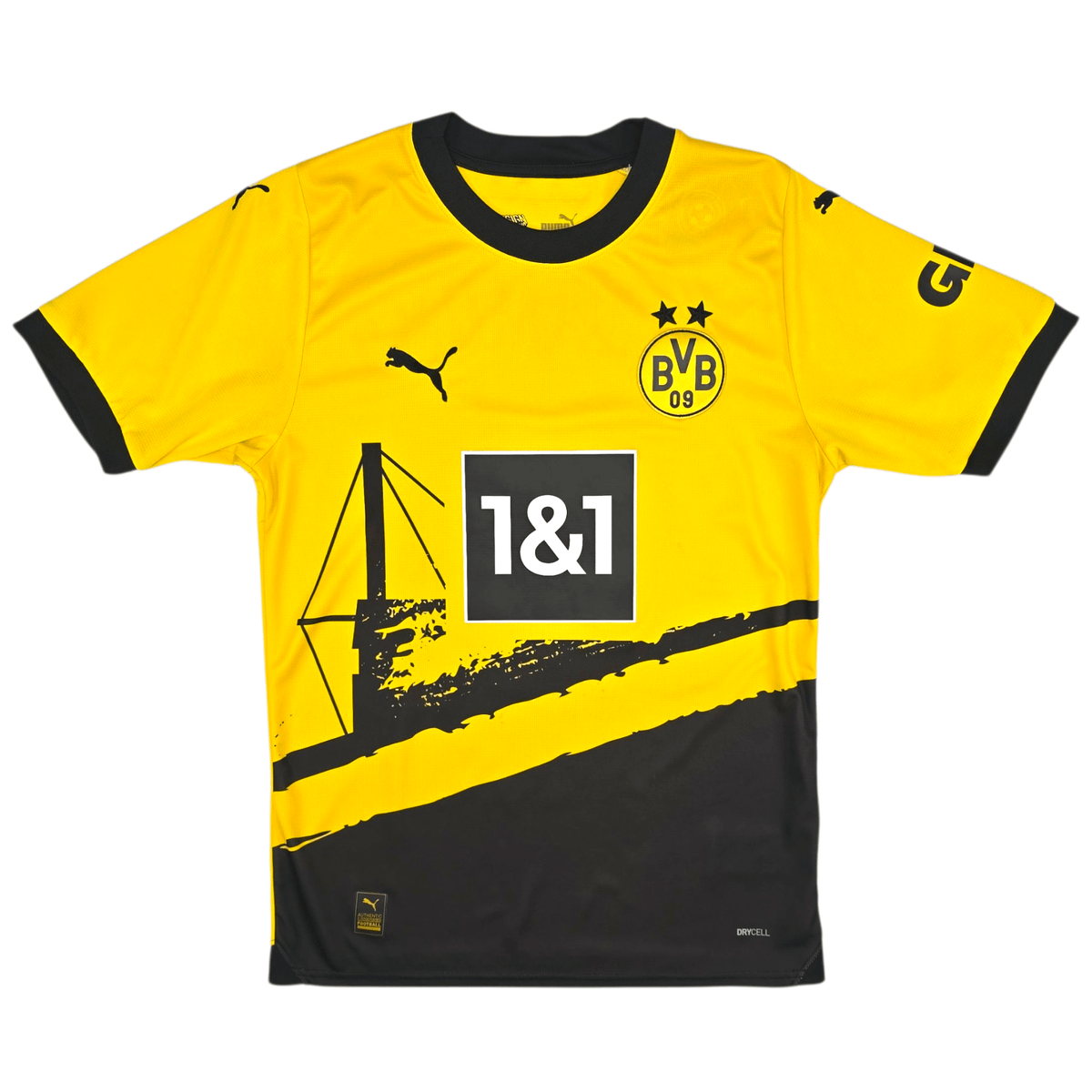 2023/24 Dortmund Home Football Shirt (S) Puma 11 Reus - Football Finery - FF301309