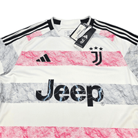 2023/24 Juventus Away Football Shirt (M) Adidas 7 Chiesa (BNWTs) - Football Finery - FF303316