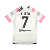 2023/24 Juventus Away Football Shirt (M) Adidas 7 Chiesa (BNWTs) - Football Finery - FF303316