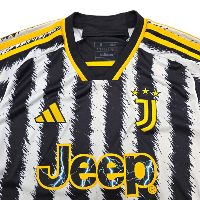 2023/24 Juventus Home Football Shirt (S) Adidas - Football Finery - FF307348