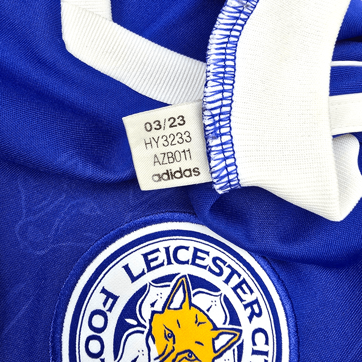 2023/24 Leicester City Home Football Shirt (XS) Adidas 9 Vardy - Football Finery - FF301815