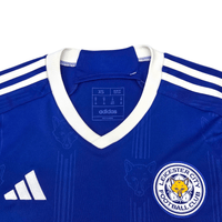 2023/24 Leicester City Home Football Shirt (XS) Adidas 9 Vardy - Football Finery - FF301815