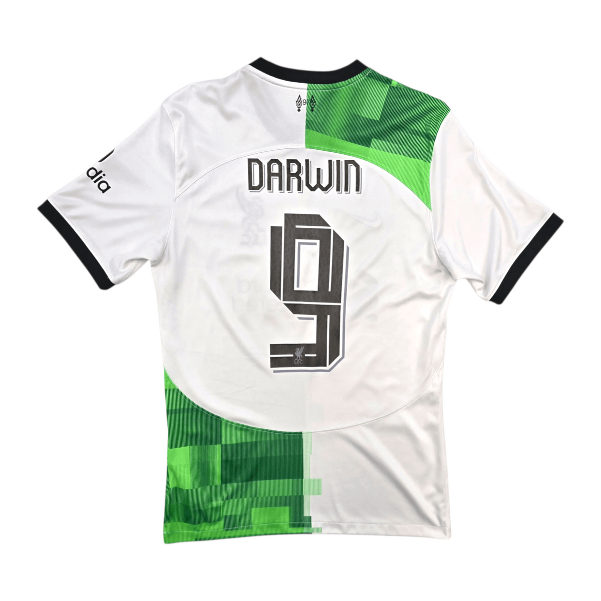 2023/24 Liverpool Away Football Shirt (S) Nike 9 Darwin - Football Finery - FF303451