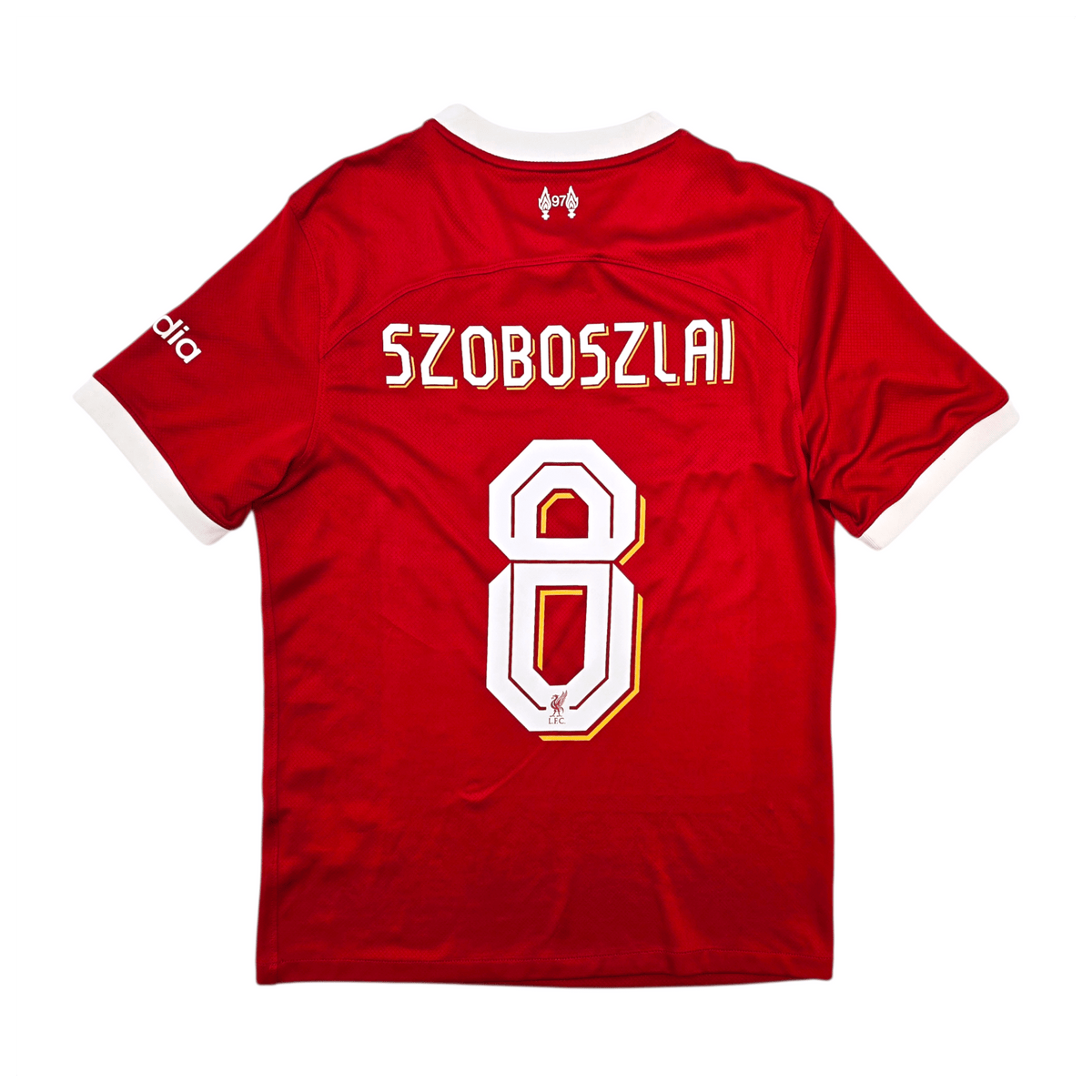 2023/24 Liverpool Home Football Shirt (S) Nike 8 Szoboszlai - Football Finery - FF303434