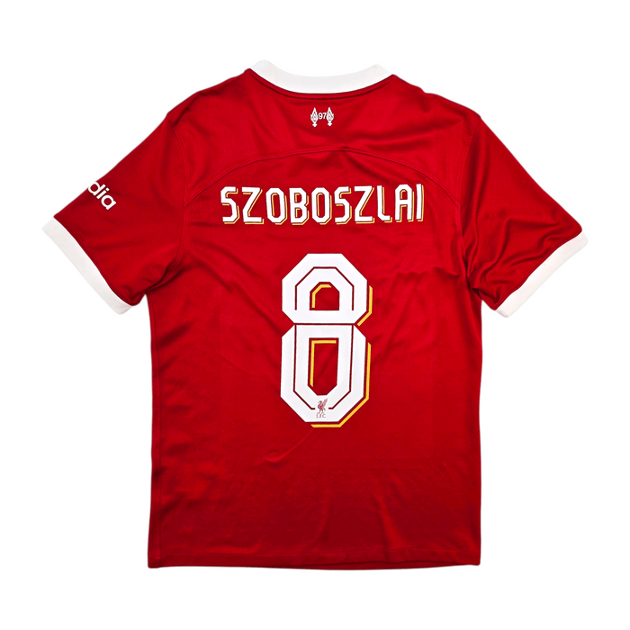2023/24 Liverpool Home Football Shirt (S) Nike 8 Szoboszlai - Football Finery - FF303434