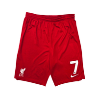 2023/24 Liverpool Home Football Shorts (Y) Nike 7 Milner - Football Finery - FF302634