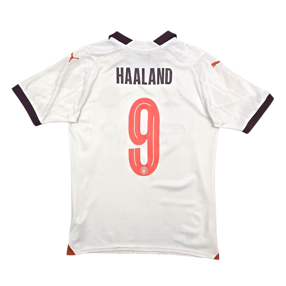 2023/24 Manchester City Away Football Shirt (S) Puma 9 Haaland - Football Finery - FF303869