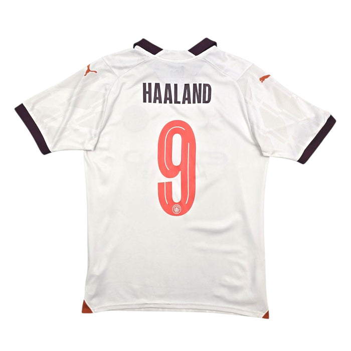 2023/24 Manchester City Away Football Shirt (S) Puma 9 Haaland - Football Finery - FF303869