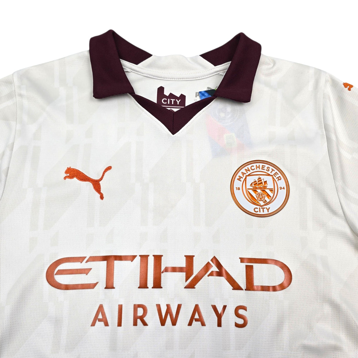 2023/24 Manchester City Away Football Shirt (S) Puma 9 Haaland - Football Finery - FF303869