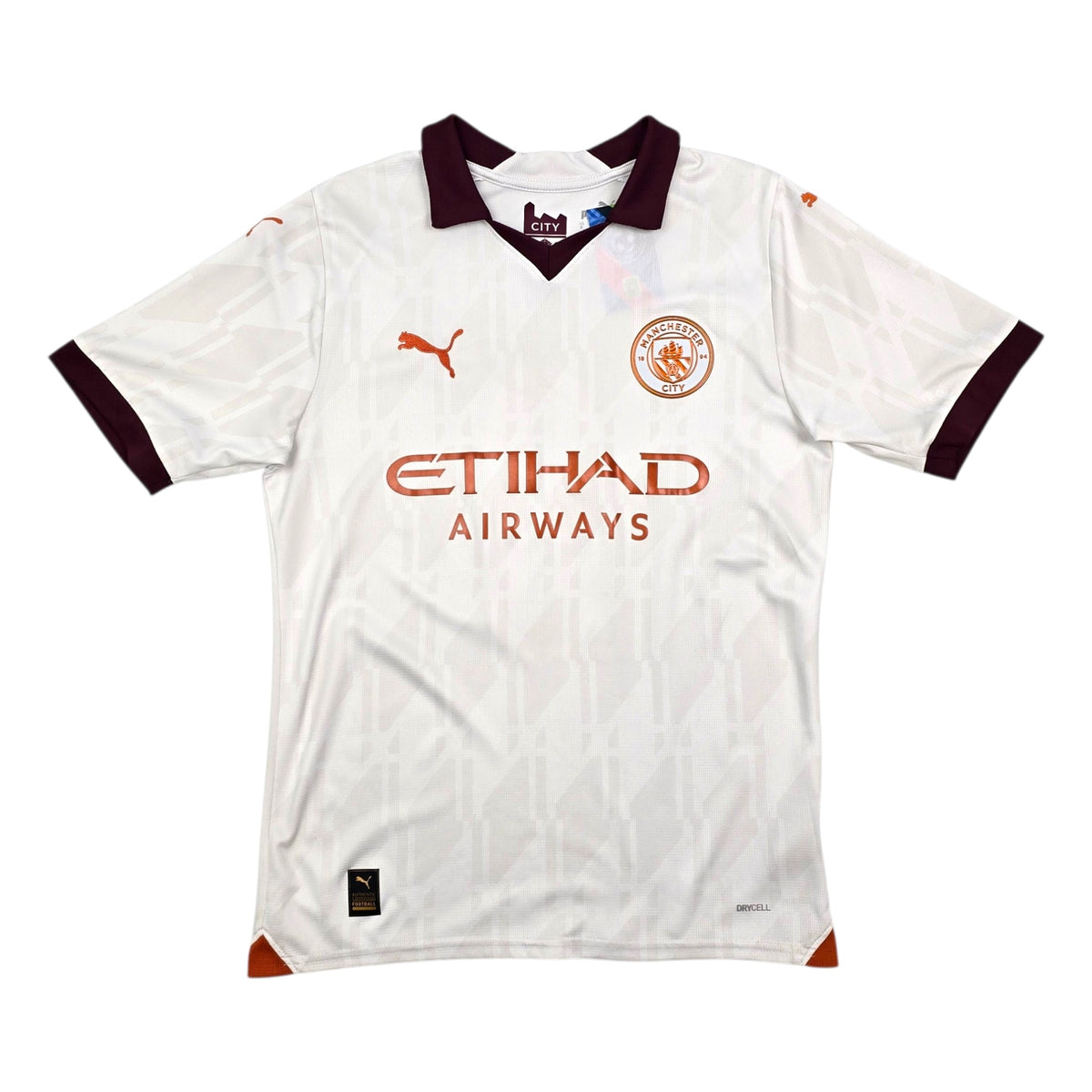 2023/24 Manchester City Away Football Shirt (S) Puma 9 Haaland - Football Finery - FF303869