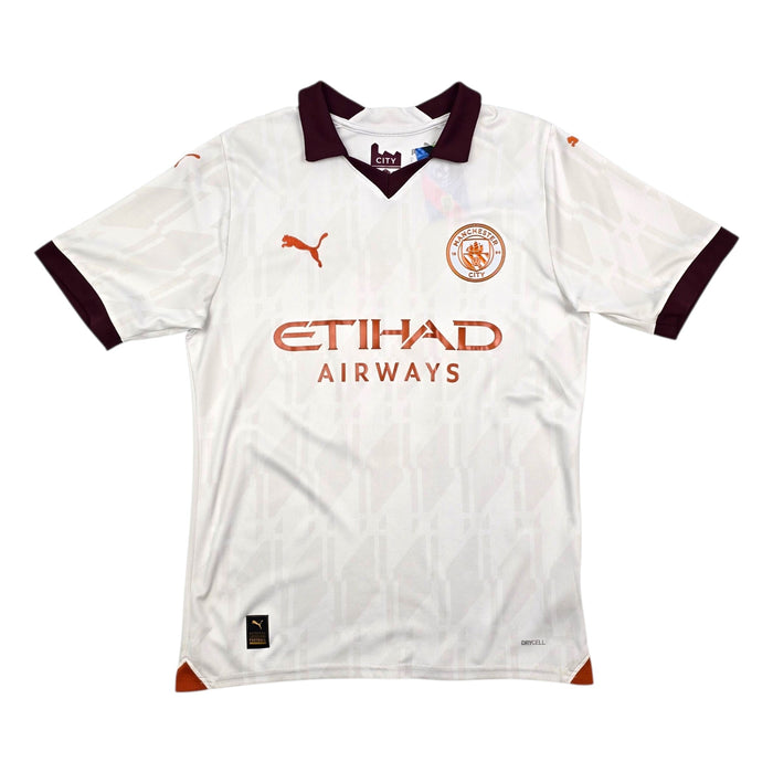 2023/24 Manchester City Away Football Shirt (S) Puma 9 Haaland - Football Finery - FF303869