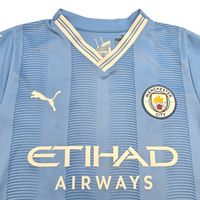2023/24 Manchester City Home Football Shirt (S) Puma 47 Foden - Football Finery - FF303990