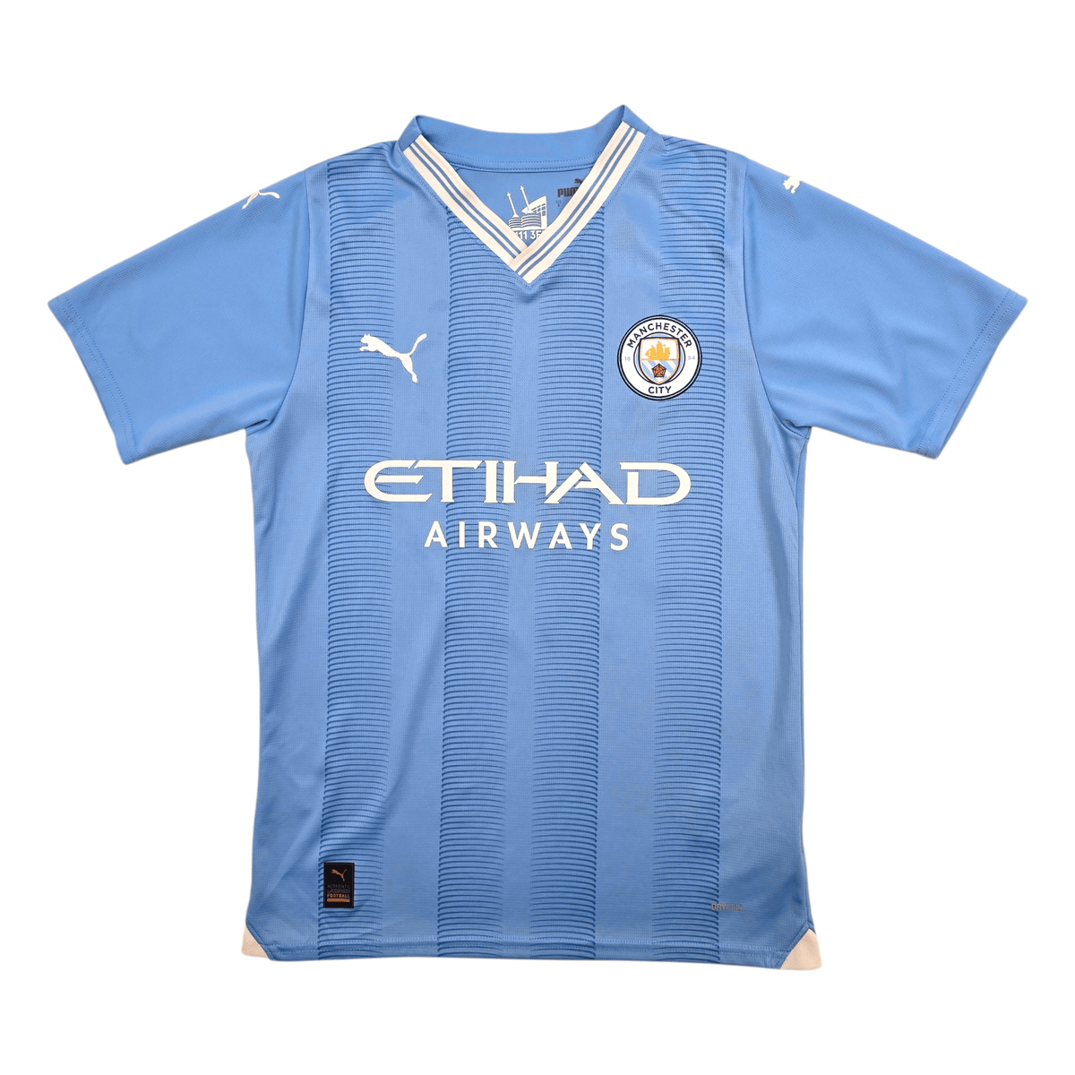 2023/24 Manchester City Home Football Shirt (S) Puma 47 Foden - Football Finery - FF303990