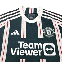 2023/24 Manchester United Away Football Shirt (M) Adidas 37 Mainoo (Player Version) - Football Finery - FF303695