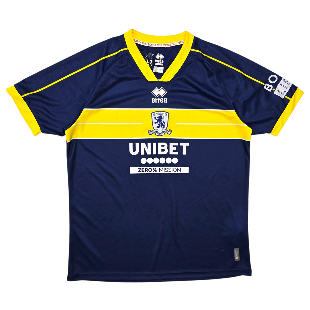 2023/24 Middlesbrough Away Football Shirt (XL) Errea - Football Finery - FF304688