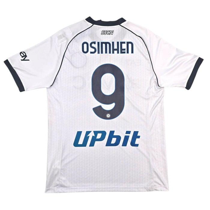 2023/24 Napoli Away Football Shirt (XL) EA7 9 Osimhen (BNWTs) - Football Finery - FF304014