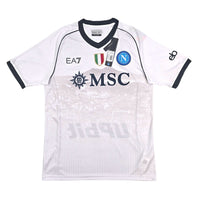 2023/24 Napoli Away Football Shirt (XL) EA7 9 Osimhen (BNWTs) - Football Finery - FF304014