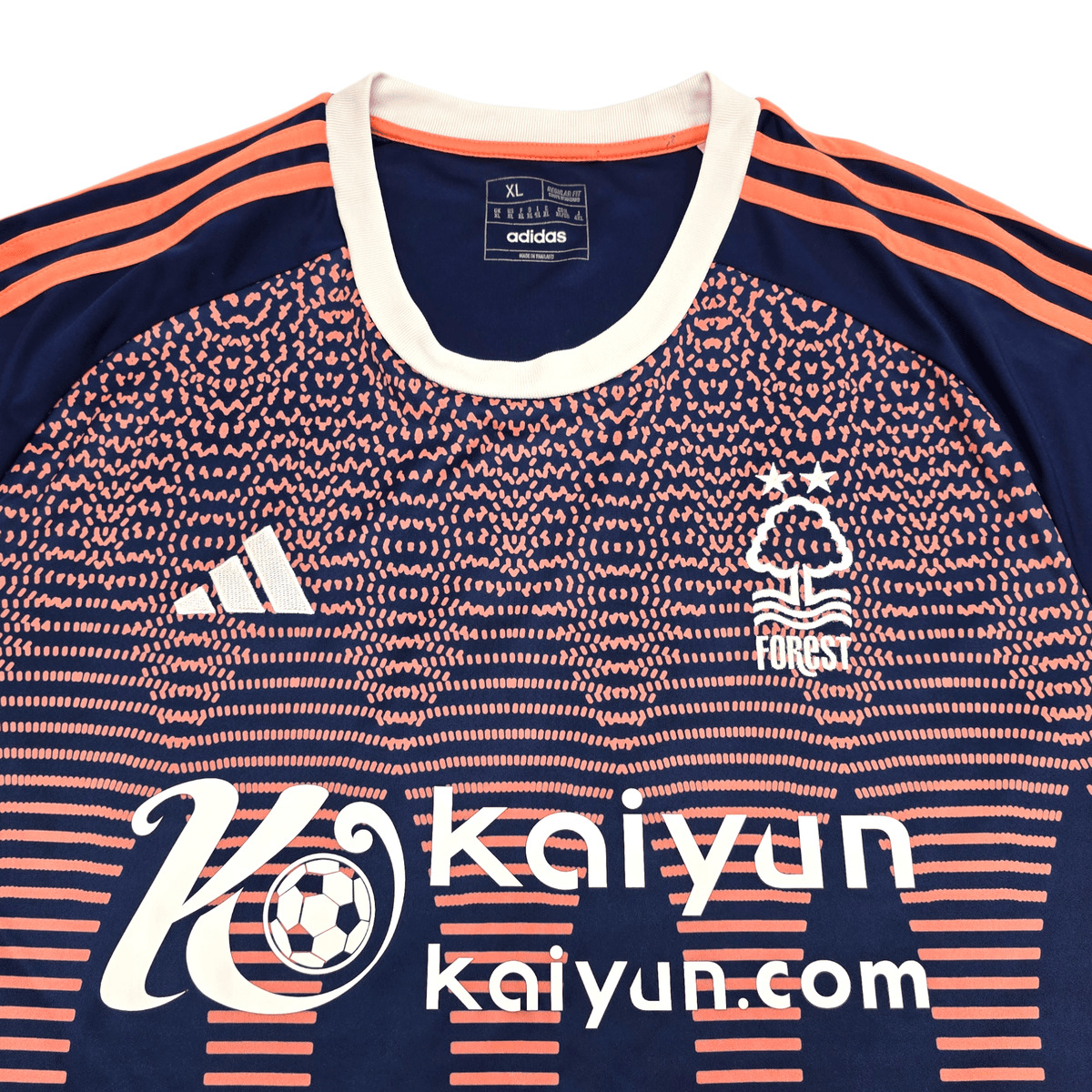 2023/24 Nottingham Forest Third Football Shirt (XL) Adidas 11 Wood - Football Finery - FF303895