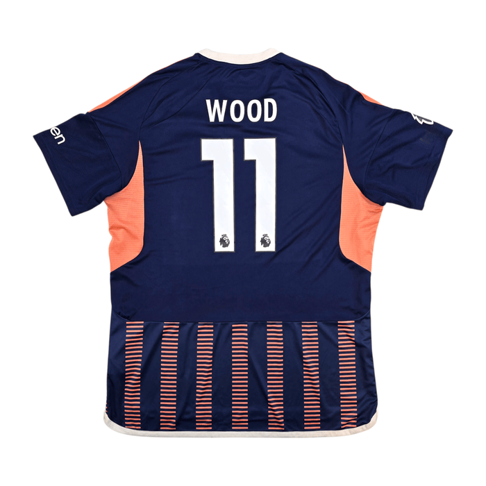 2023/24 Nottingham Forest Third Football Shirt (XL) Adidas 11 Wood - Football Finery - FF303895