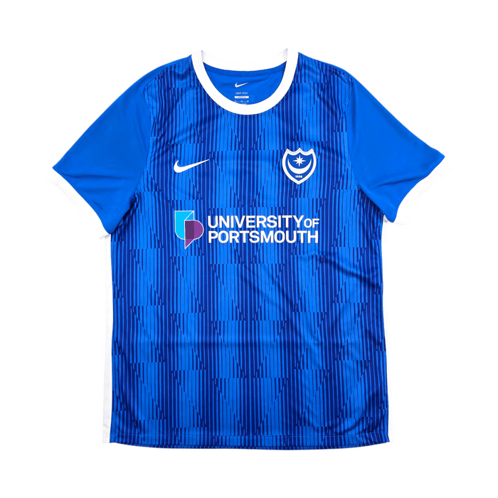 2023/24 Portsmouth Home Football Shirt (XL) Nike 7 Pack - Football Finery - FF303898