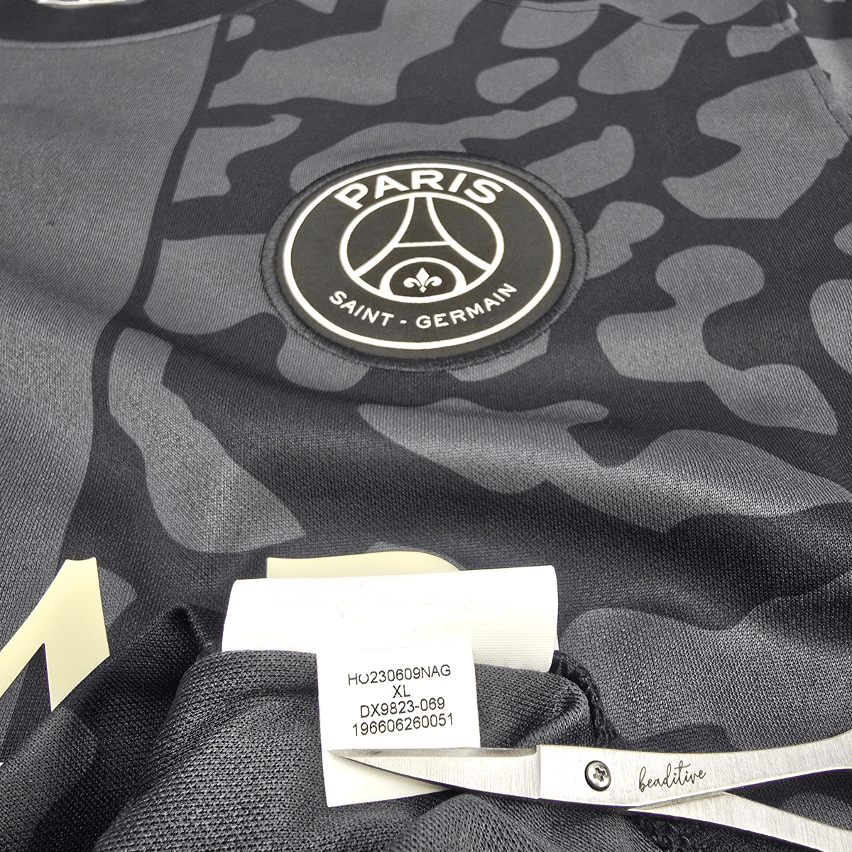 2023/24 PSG Third Football Shirt (XL) Nike (Jordan) 7 Mbappe - Football Finery - FF302685
