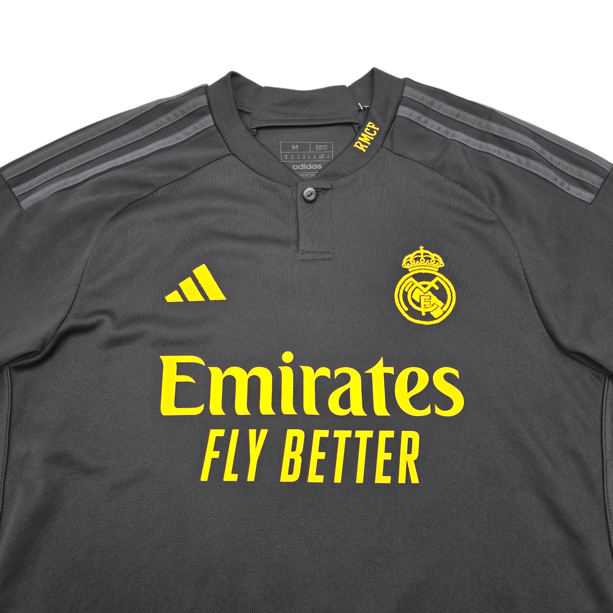 2023/24 Real Madrid Third Football Shirt (M) Adidas 5 Bellingham - Football Finery - FF303252