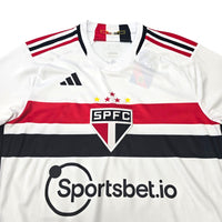 2023/24 Sao Paulo Home Football Shirt (M) Adidas - Football Finery - FF306488